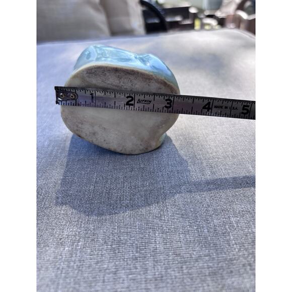 Vintage Very Old Ceramic Praying Hands Virgin Mary Madonna Planter 4.5" - Picture 10 of 10